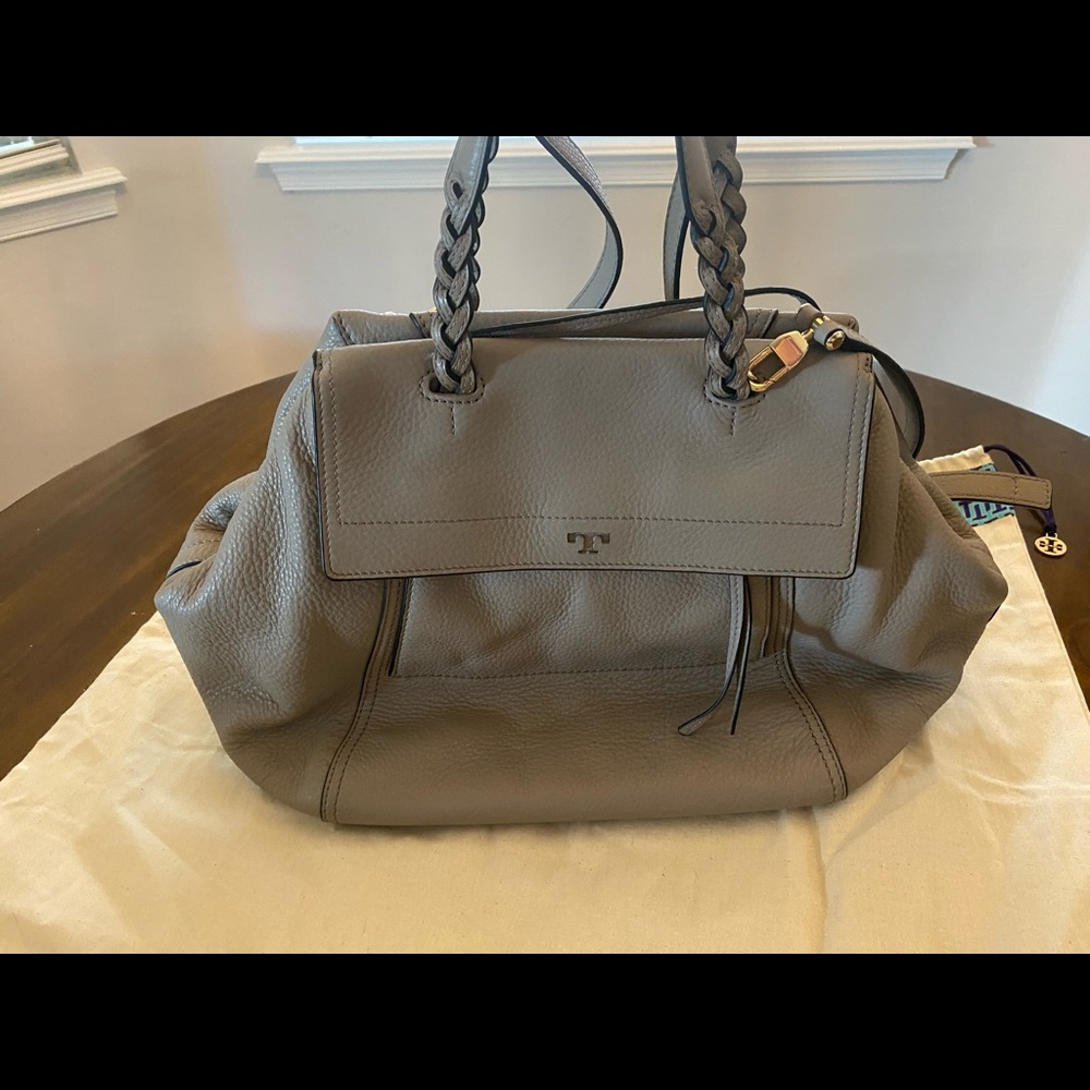 Tory Burch “Half Moon” Satchel